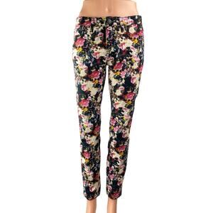 Urban Outfitters BDG Multicolor Floral Mid Rise Skinny Leg Denim Jeans Pants 28